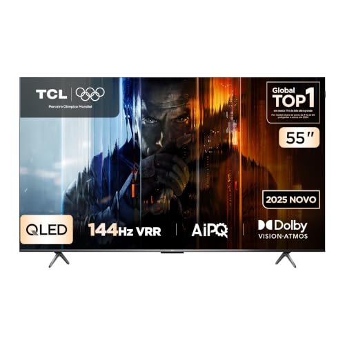 TCL QLED Smart TV 55 4K 144Hz Google TV