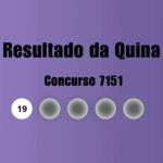 Resultado da Quina...