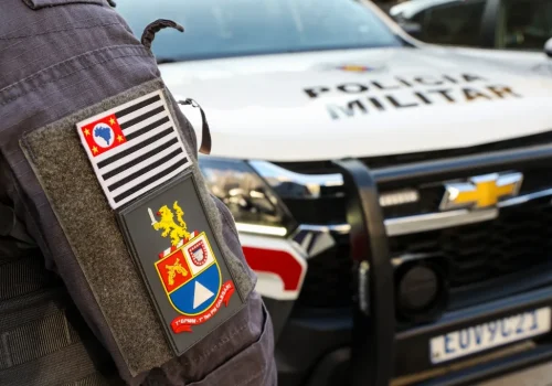 Desde as primeiras horas da manhã, a Polícia Militar acompanha a movimentação do público. Foto: Divulgação/Governo de SP