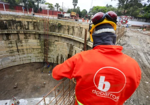 Reservatório receberá o excesso de água do Córrego Antonico durante tempestades como esperadas durante o El Niño, armazenando temporariamente parte do volume que passa pelo sistema de drenagem. Foto: Divulgação/Governo de SP.